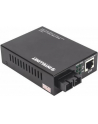 intellinet Media konwerter Gigabit PoE+  1000Base-T RJ45/1000Base-LX (SC) SM 20km - nr 32