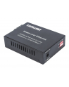 intellinet Media konwerter Gigabit PoE+  1000Base-T RJ45/1000Base-LX (SC) SM 20km - nr 44