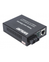 intellinet Media konwerter Gigabit PoE+  1000Base-T RJ45/1000Base-LX (SC) SM 20km - nr 49