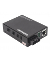 intellinet Media konwerter Gigabit PoE+  1000Base-T RJ45/1000Base-LX (SC) SM 20km - nr 55