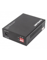 intellinet Media konwerter Gigabit PoE+  1000Base-T RJ45/1000Base-LX (SC) SM 20km - nr 58
