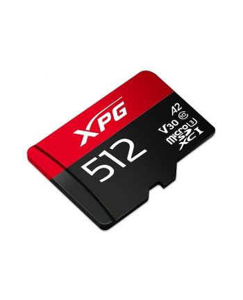adata Karta pamięci microSDXC XPG 512GB UHS I U3 A2 100/85 MB/s