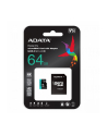adata Karta pamięci microSD Premier Pro 64GB UHS1 U3 V30 A2 + adapter - nr 1