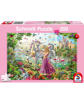 Schmidt Spiele Puzzle Beautiful fairy in the magic forest 200 - 56197