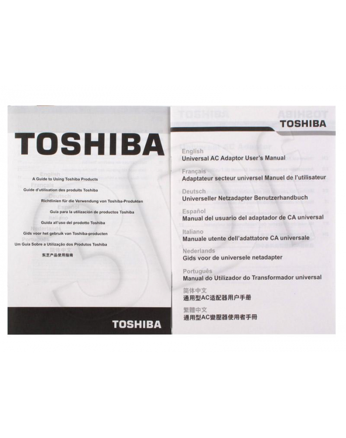 ZASILACZ TOSHIBA 19V DC 65W  3-pin główny