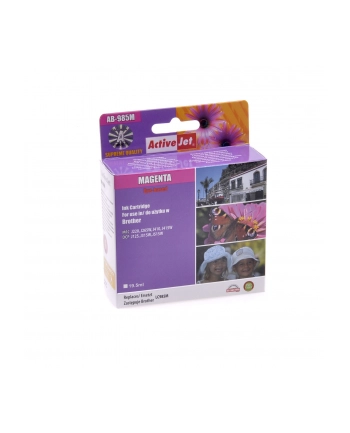 Tusz ActiveJet AB-985M magenta do drukarki Brother (zamiennik LC985M)