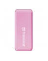 Transcend card reader USB 3.1 Gen 1 SD/microSD, pink - nr 7