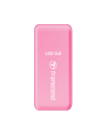Transcend card reader USB 3.1 Gen 1 SD/microSD, pink - nr 4