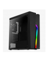 Obudowa ATX AEROCOOL BOLT RGB USB 3.0 - 1x120mm BLACK FAN - nr 22