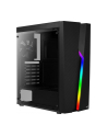 Obudowa ATX AEROCOOL BOLT RGB USB 3.0 - 1x120mm BLACK FAN - nr 24