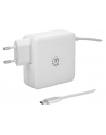 Manhattan Ładowarka Power Delivery USB-C 5V-20V do 60W USB-A 5V do 2.4A biała - nr 2