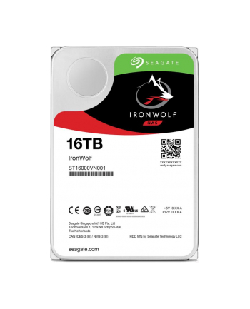 Dysk Seagate IronWolf, 3.5'', 16TB, SATA/600, 7200RPM, 256MB cache