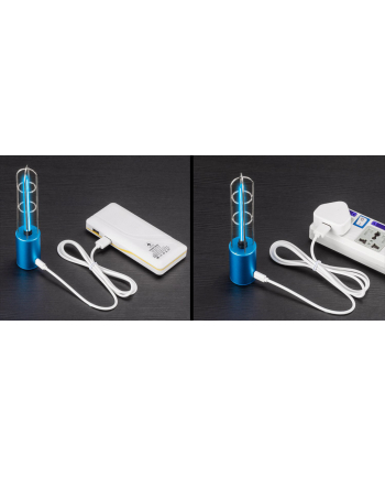 media-tech 2 in 1 OZONE/UV-C STERILIZING LAMP - Safe UV-C and O3 sterilizer