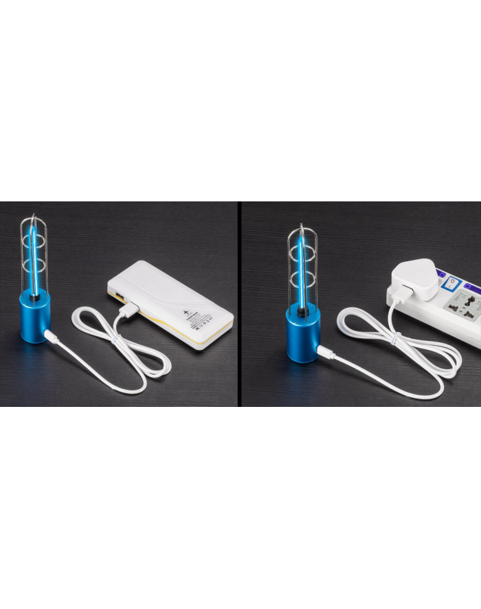 media-tech 2 in 1 OZONE/UV-C STERILIZING LAMP - Safe UV-C and O3 sterilizer główny