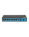 EXTRALINK VICTOR-24V 8-port GbE Managed PoE SW (8x Gig LAN, 2x SFP) PoE 24V 120W - nr 2