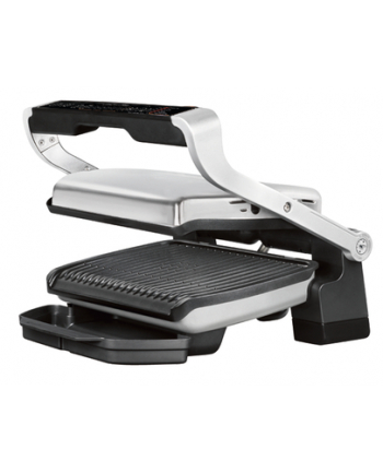 Grill elektryczny Tefal OptiGrill+ Initial GC 706 (składany; 1800W; kolor srebrny)