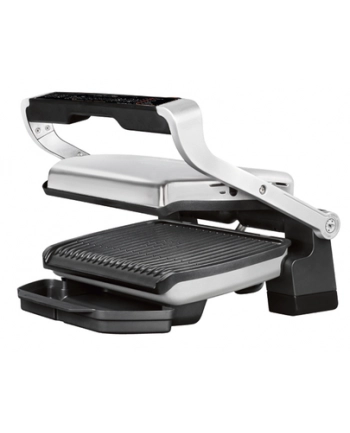 Grill elektryczny Tefal OptiGrill+ Initial GC 706 (składany; 1800W; kolor srebrny)