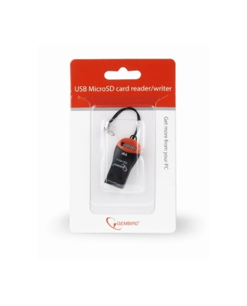 Czytnik kart GEMBIRD FD2-MSD-3 (Zewnętrzny; MicroSD MicroSDHC)