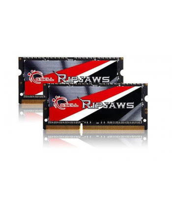 Pamięć G.SKILL Ripjaws F3-1600C9D-8GRSL (DDR3 SO-DIMM; 2 x 4 GB; 1600 MHz; CL9)