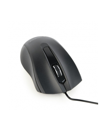 Mysz GEMBIRD MUS-3B-01 (optyczna; 1000 DPI; kolor czarny)