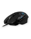 Mysz Logitech G502 Hero 910-005469 (optyczna; 16000 DPI; kolor czarny)