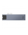Hub USB Baseus CAHUB-L0G (2x USB 3.0; kolor szary) - nr 1