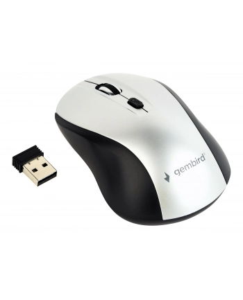 Mysz GEMBIRD MUSW-4B-02-BS (optyczna; 1600 DPI; kolor czarny)