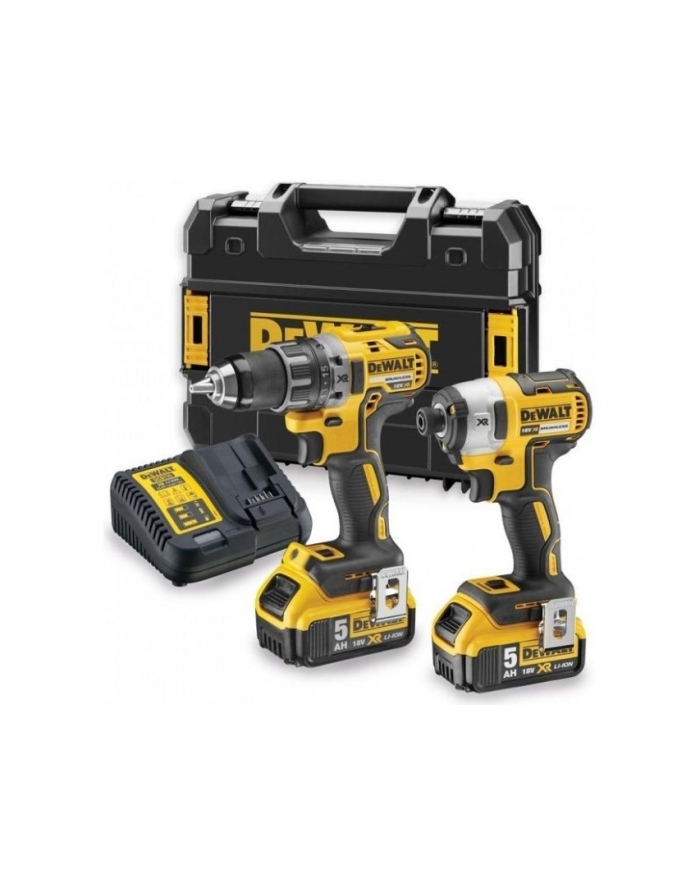 Wiertarko-wkrętarka akumulatorowa DeWalt Combo DCK268P2T-QW główny