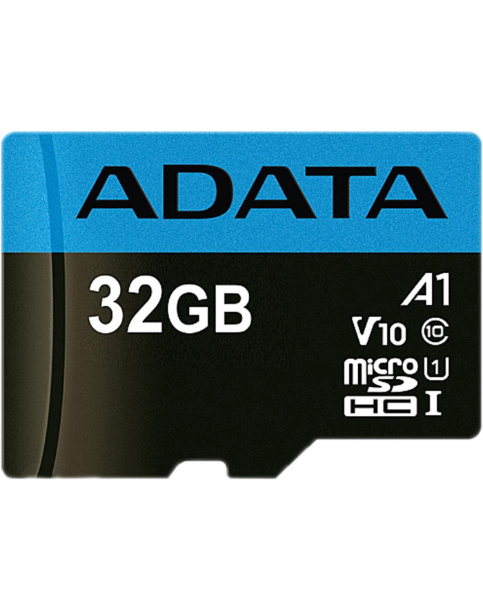 Karta pamięci z adapterem ADATA Premier AUSDH32GUICL10A1-RA1 (32GB; Class 10  V10; + adapter) główny