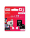 Karta pamięci z adapterem i czytnikiem kart GoodRam All in one M1A4-1280R12 (128GB; Class 10; Adapter  Czytnik kart MicroSDHC  Karta pamięci) - nr 17