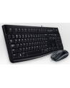 Zestaw klawiatura + mysz membranowa Logitech MK 120 920-002540 (USB 20; (DE); kolor czarny; optyczna; 1000 DPI) - nr 105