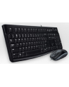 Zestaw klawiatura + mysz membranowa Logitech MK 120 920-002540 (USB 20; (DE); kolor czarny; optyczna; 1000 DPI) - nr 111