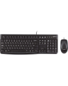 Zestaw klawiatura + mysz membranowa Logitech MK 120 920-002540 (USB 20; (DE); kolor czarny; optyczna; 1000 DPI) - nr 117