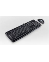 Zestaw klawiatura + mysz membranowa Logitech MK 120 920-002540 (USB 20; (DE); kolor czarny; optyczna; 1000 DPI) - nr 129