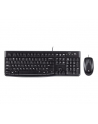 Zestaw klawiatura + mysz membranowa Logitech MK 120 920-002540 (USB 20; (DE); kolor czarny; optyczna; 1000 DPI) - nr 132