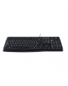 Zestaw klawiatura + mysz membranowa Logitech MK 120 920-002540 (USB 20; (DE); kolor czarny; optyczna; 1000 DPI) - nr 135