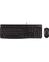 Zestaw klawiatura + mysz membranowa Logitech MK 120 920-002540 (USB 20; (DE); kolor czarny; optyczna; 1000 DPI) - nr 154