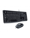 Zestaw klawiatura + mysz membranowa Logitech MK 120 920-002540 (USB 20; (DE); kolor czarny; optyczna; 1000 DPI) - nr 30