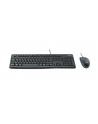 Zestaw klawiatura + mysz membranowa Logitech MK 120 920-002540 (USB 20; (DE); kolor czarny; optyczna; 1000 DPI) - nr 32
