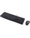 Zestaw klawiatura + mysz membranowa Logitech MK 120 920-002540 (USB 20; (DE); kolor czarny; optyczna; 1000 DPI) - nr 34