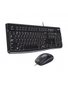 Zestaw klawiatura + mysz membranowa Logitech MK 120 920-002540 (USB 20; (DE); kolor czarny; optyczna; 1000 DPI) - nr 4