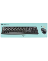 Zestaw klawiatura + mysz membranowa Logitech MK 120 920-002540 (USB 20; (DE); kolor czarny; optyczna; 1000 DPI) - nr 86