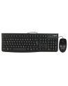 Zestaw klawiatura + mysz membranowa Logitech MK 120 920-002540 (USB 20; (DE); kolor czarny; optyczna; 1000 DPI) - nr 87