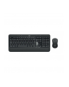 Zestaw klawiatura + mysz Logitech MK540 ADVANCED 920-008675 (USB 20; (DE); kolor czarny; optyczna; 1000 DPI) UKŁAD NIEMIECKI !! - nr 21