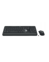 Zestaw klawiatura + mysz Logitech MK540 ADVANCED 920-008675 (USB 20; (DE); kolor czarny; optyczna; 1000 DPI) UKŁAD NIEMIECKI !! - nr 42