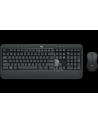 Zestaw klawiatura + mysz Logitech MK540 ADVANCED 920-008675 (USB 20; (DE); kolor czarny; optyczna; 1000 DPI) UKŁAD NIEMIECKI !! - nr 44