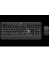 Zestaw klawiatura + mysz Logitech MK540 ADVANCED 920-008675 (USB 20; (DE); kolor czarny; optyczna; 1000 DPI) UKŁAD NIEMIECKI !! - nr 55