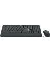 Zestaw klawiatura + mysz Logitech MK540 ADVANCED 920-008675 (USB 20; (DE); kolor czarny; optyczna; 1000 DPI) UKŁAD NIEMIECKI !! - nr 81