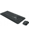 Zestaw klawiatura + mysz Logitech MK540 ADVANCED 920-008675 (USB 20; (DE); kolor czarny; optyczna; 1000 DPI) UKŁAD NIEMIECKI !! - nr 82