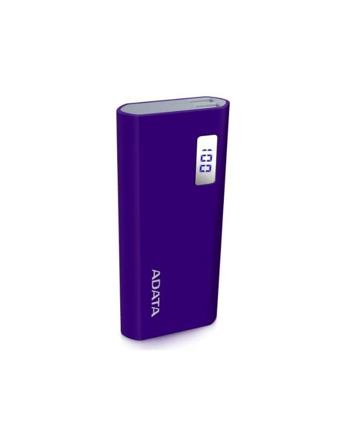 Power Bank ADATA AP12500D-DGT-5V-CPU (12500mAh; microUSB  USB typ A; kolor fioletowy) główny